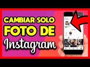 ¿Cómo puedo cambiar mi foto de perfil temporalmente en Instagram?
