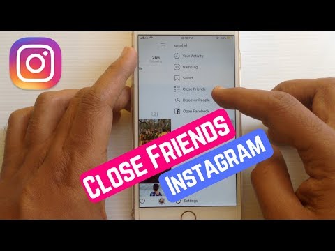¿Cómo puedo usar la función "Cerrar amigos" en mis historias de Instagram?