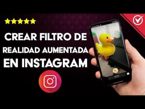 ¿Cómo puedo añadir un filtro de realidad aumentada a mi foto en Instagram?