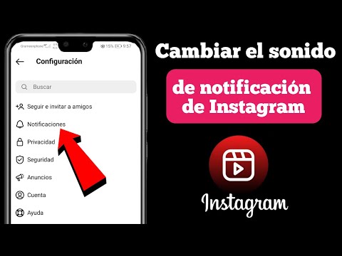 ¿Cómo puedo cambiar la configuración de notificaciones de Instagram?