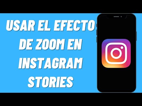 ¿Cómo puedo agregar un efecto de superzoom en una historia de Instagram?