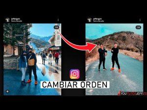 ¿Cómo puedo cambiar el orden de las fotos en un carrusel en Instagram?