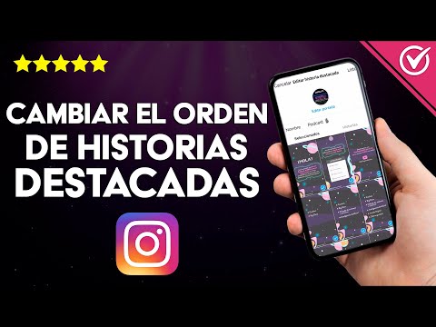¿Cómo puedo cambiar el orden de los "Destacados" en mi perfil de Instagram?
