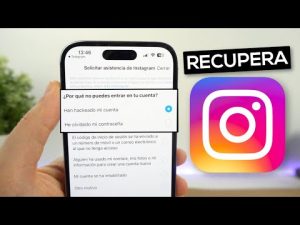 ¿Cómo puedo recuperar mi cuenta de Instagram si la olvidé?