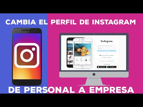 ¿Cómo puedo cambiar mi perfil de Instagram de personal a empresarial?