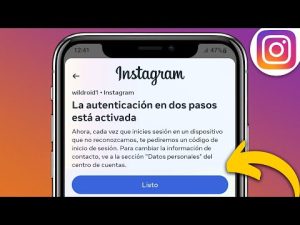 ¿Cómo puedo habilitar la autenticación de inicio de sesión en dos pasos en Instagram?