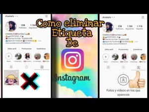 ¿Cómo puedo eliminar una etiqueta de una foto en Instagram?