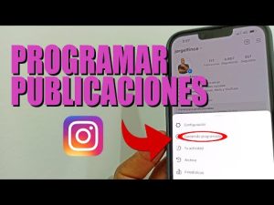 ¿Puedo programar publicaciones en Instagram?