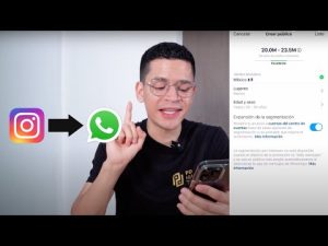 ¿Cómo puedo compartir una publicación de Instagram en WhatsApp?