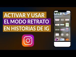 ¿Cómo puedo usar la función "Enfoque" en la cámara de Instagram?