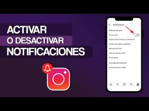 ¿Cómo puedo desactivar las notificaciones de Instagram?