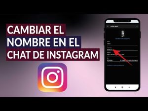 ¿Cómo puedo cambiar el nombre de una conversación en Instagram DM?
